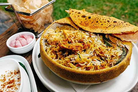Biryani at Indus